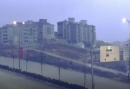 Geceyi şimşekler aydınlattı