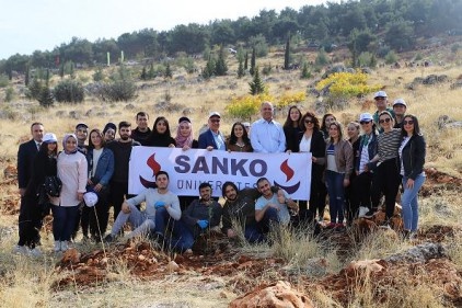 "Geleceğe Nefes" Kampanyası&#8217;na SANKO Üniversitesi de destek verdi