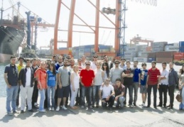 Geleceğin lojistikçileri gözlem ve inceleme fırsatı buldu