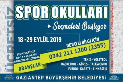 Geleceğin yıldız sporcu adayları seçilecek