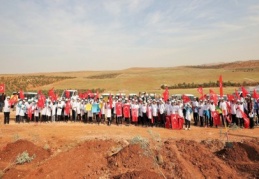 Gelecek nesillerimiz için 19 adet orman oluşturduk