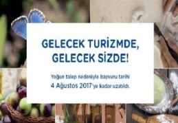 Gelecek turizmde başvuru süresi 4 Ağustos’a kadar uzatıldı!