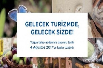 Gelecek turizmde başvuru süresi 4 Ağustos&#8217;a kadar uzatıldı!