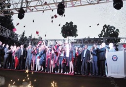 16.geleneksel “ Mezuniyet ve Pilav Günü” yapıldı