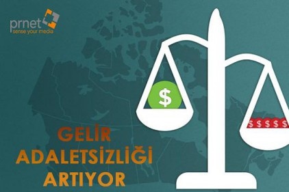Gelir adaletsizliği artıyor