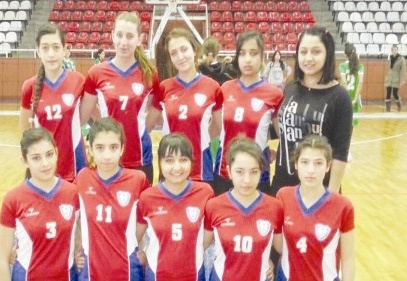 “Genç Bayanlar İl Birinciliği Voleybol Turnuvası” yapıldı 
