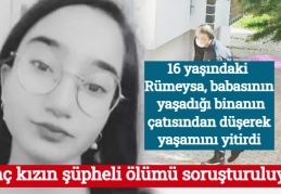 Genç kızın şüpheli ölümü soruşturuluyor