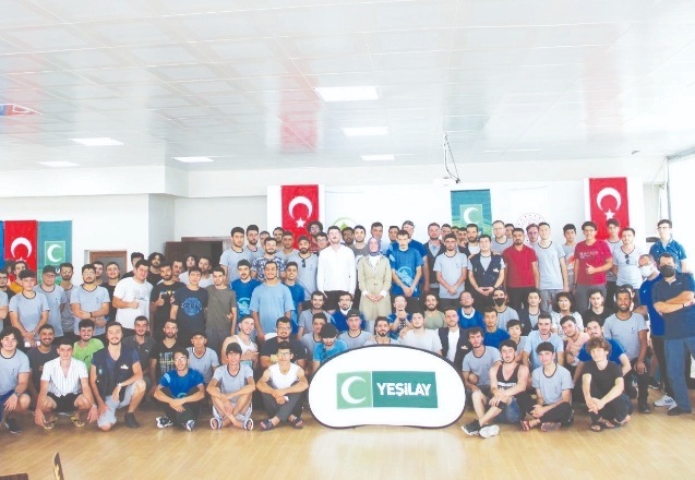 Genç Yeşilay gönüllüleri Kamplarda bir araya geldi!