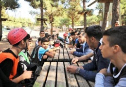 “Gençler doğada buluşuyor”