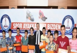 Gençler teşekkür etti