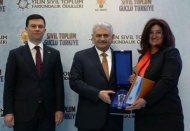 “Gençlere Umut Geleceğe Işık” projesi ödül kazandırdı
