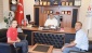 Gençlik Hizmetleri ve Spor İl Müdürü Ömer Faruk Şiran’ı ziyaret etti