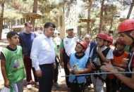Gençlik kampı yıl boyu faaliyet gösteriyor 