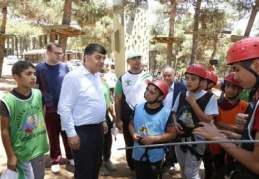 Gençlik kampı yıl boyu faaliyet gösteriyor 