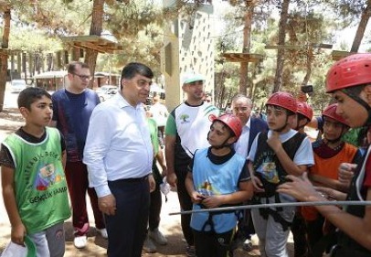Gençlik kampı yıl boyu faaliyet gösteriyor