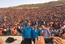 Gençlik Yürüyüşüne 50 bin kişi katıldı