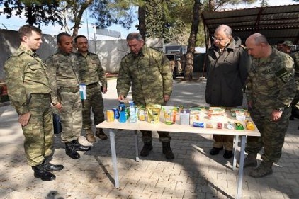 Genelkurmay Başkanı Orgeneral Akar Gaziantep ve Kilis bölgesini ziyaret etti