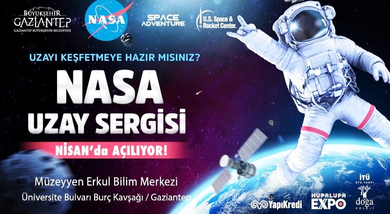 ''Gerçek ay taşı ve roket modelleri bilim meraklılarıyla buluşacak''