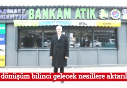 Geri dönüşüm bilinci gelecek nesillere aktarılmalı