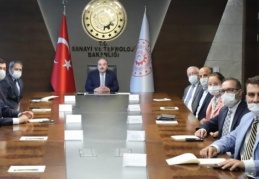 GES projeleri, sanayi üretimleri ve pazar durumları konuşuldu