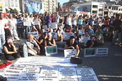 Gezi Parkı protestolarında 50 gözaltı