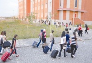 Geziye katılan öğrenciler Erzuruma ulaştı