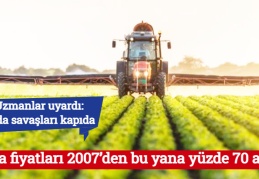 Gıda fiyatları 2007’den bu yana yüzde 70 arttı