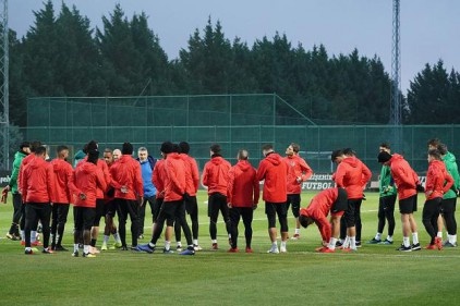 Giresunspor maçı hazırlıkları başladı