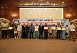 Girişimciler sertifikalarını aldı