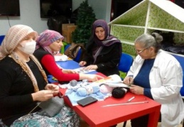 “Giyim, Mefruşat ve Örgü Kursu” açıldı