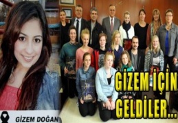 Gizem'in arkadaşları geldi 