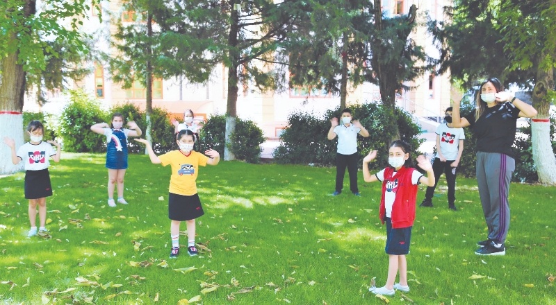 GKV Özel İlkokulu'nda yüz yüze eğitim başladı