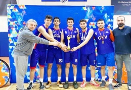 GKV Özel Liseleri Gaziantep basketbol şampiyonu oldu