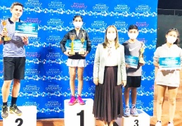 GKV’li Ayda Akçayöz, teniste çifte şampiyonluk kazandı