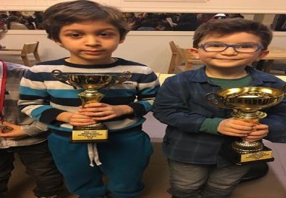 GKV’li minik satranççılar ödülle döndü