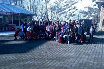 GKV&#8217;liler Kayseri Erciyes kayak eğitim kampındaydı