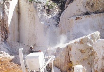 ‘Glasi Fosilli’ mermer beğenildi