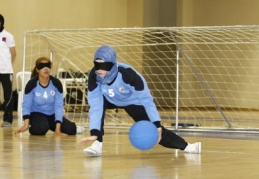 Goalball müsabakaları yapıldı