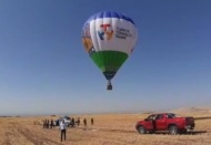 Göbeklitepe'de, ilk sıcak hava balonu havalandı