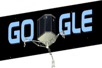 Google Philae Uzay Aracı modülünü Doodle yaptı