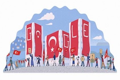 Google'dan Cumhuriyet Bayramı jesti