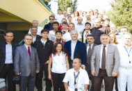 Görme engelli sporcularkıyasıya mücadele etti