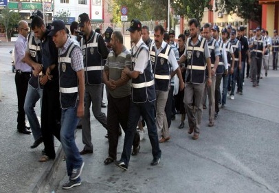 Gözaltına alınan 46 kişi adliyeye sevk edildi