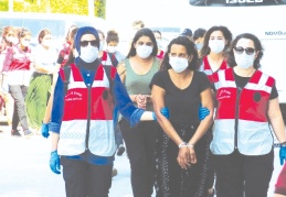 Gözaltına alınan 25 kişi adliyeye sevk edildi