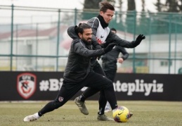 Göztepe maçı hazırları başladı