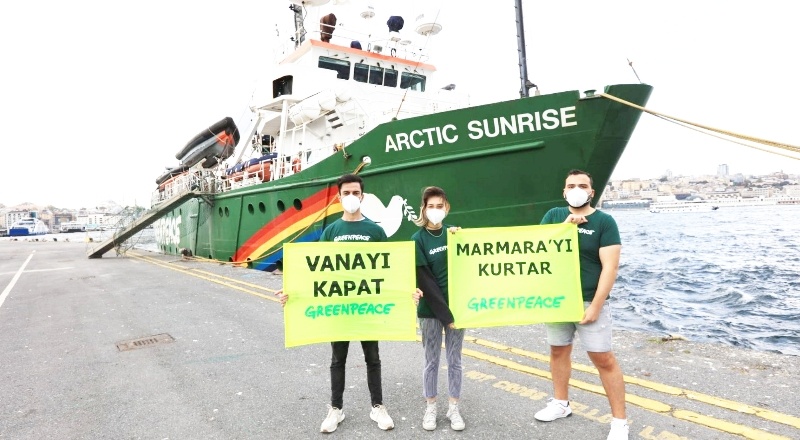 Greenpeace’den Marmara Denizi için imza kampanyası