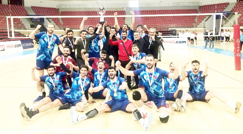 Grup ikincisi olan Gaziantep Gençlik Spor madalya aldı