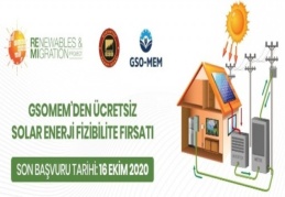 GSO-MEM’den ücretsiz solar enerji fizibilite fırsatı