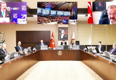 GSO TOBB delegeleri, Genel Kurula online olarak katıldı