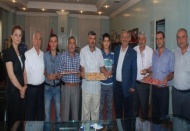GTB'dan yılın ilk kırmızı kabuklu Antep fıstığına ödül